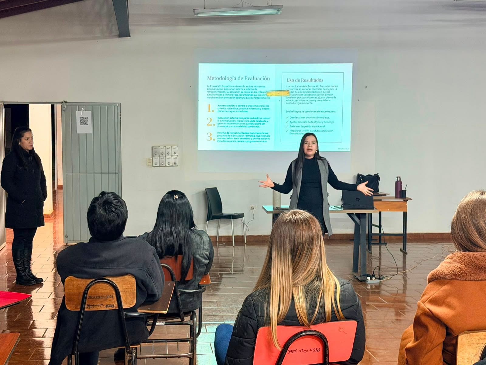 La FDCS socializó los informes de autoevaluación de las carreras de Ciencias Políticas y Derecho de la Filial Santa Rita
