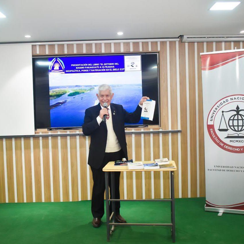 La FDCS-UNE presentó obra académica sobre geopolítica y derecho marítimo