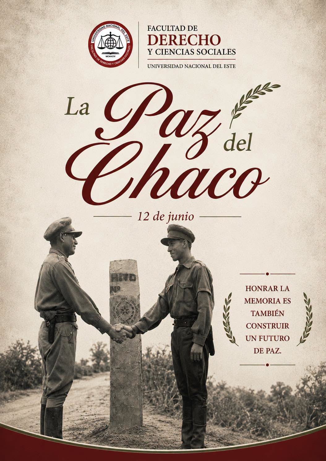 La FDCS-UNE conmemora el Día de la Paz del Chaco